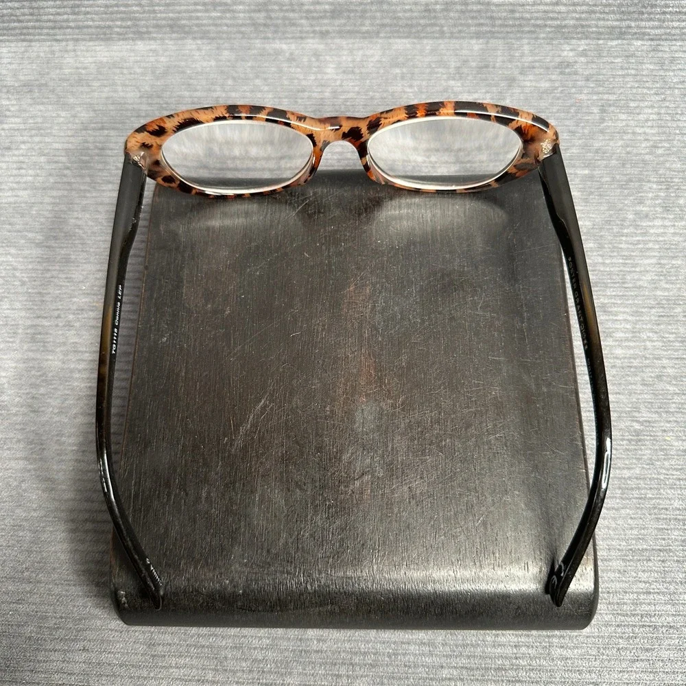 Foster Grant Gloss Connie LEP Tortoise Cat Eye Reading Glasses +3.25 TG1118